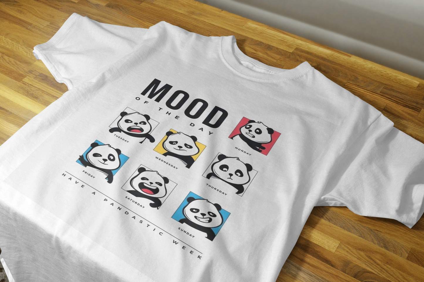 MOODY PANDA T-SHIRT UNISEX