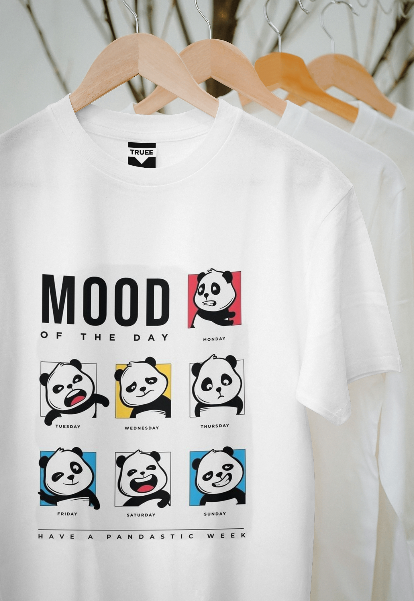 MOODY PANDA T-SHIRT UNISEX